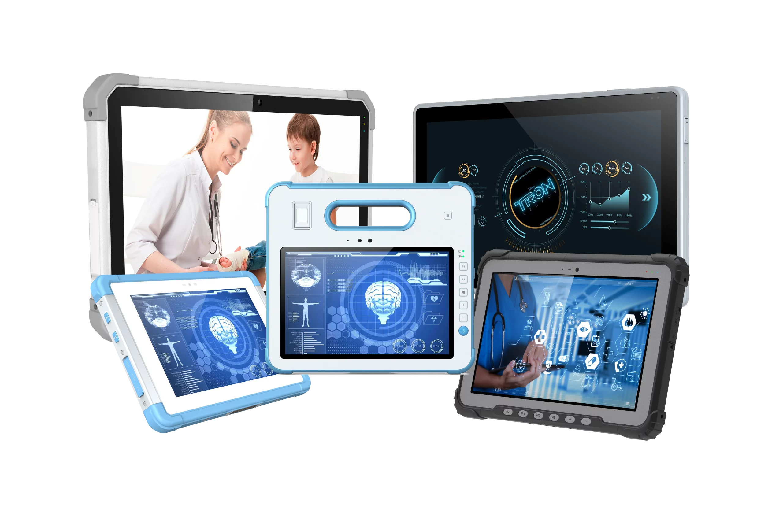 Medical Tablet Set Transparent